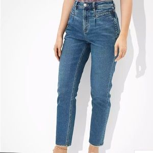 American Eagle Hi-Rise Stretch Mom Jean